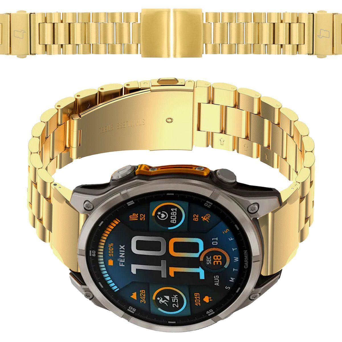 Pasek do zegarka Bizon Strap Watch Aura do Smartwatch 22 mm